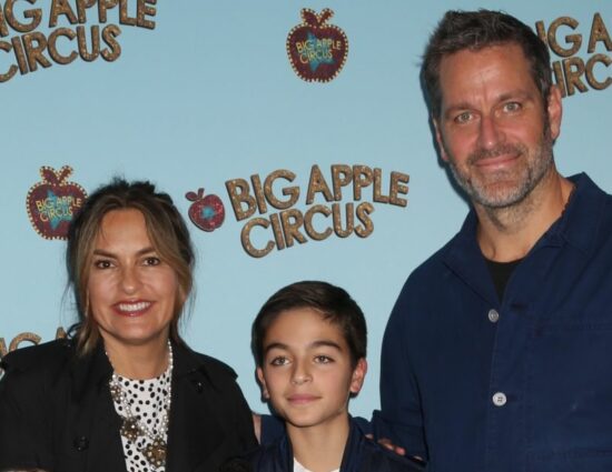 Mariska, Peter and their children @ Big Apple Circus Opening Night